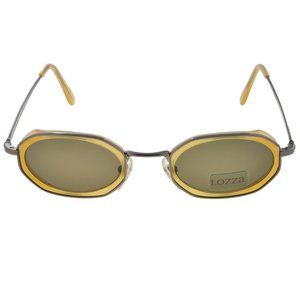 Hexagonal vintage sunglasses by Lozza, Italy 80s